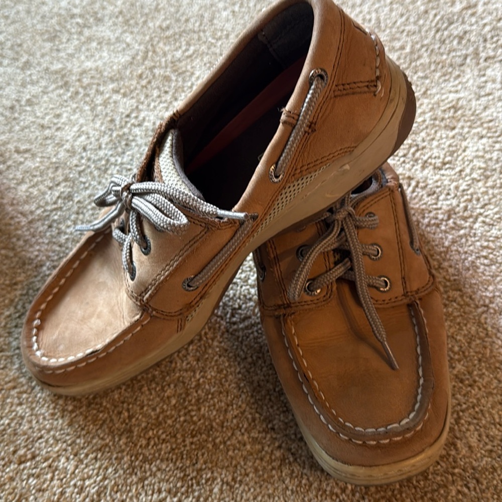 Boy’s Sperry Topsider Billfish Boat Shoes sz 4M EU 36